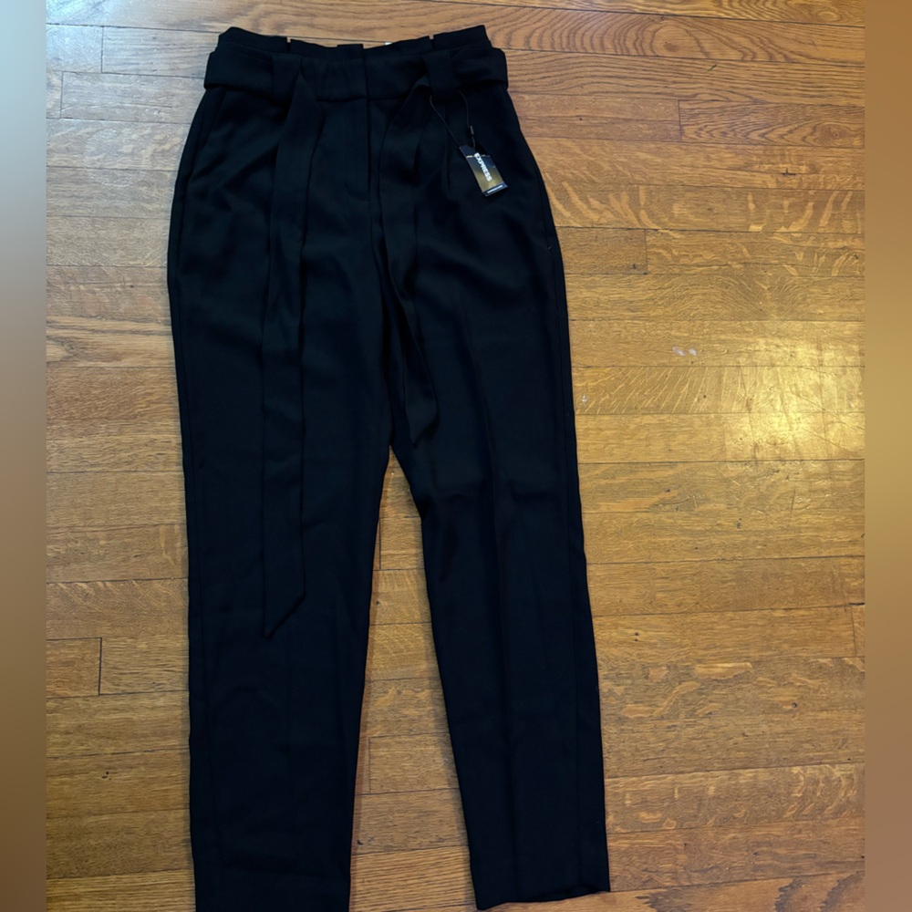 Express Stylish Black Work Pants